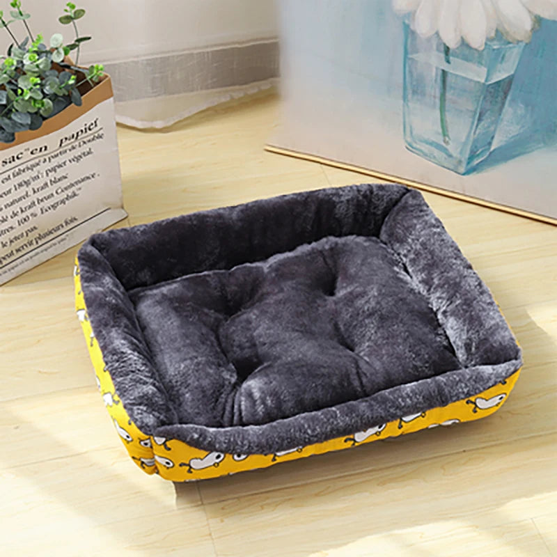 Miękkie legowisko sofa dla psa i kota – oddychające, zimowe, 5 rozmiarów