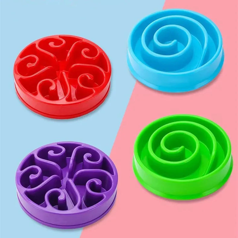 Miska Spowalniająca Jedzenie Premium dla Psa – Spirala, ABS, Antypoślizgowa 20cm/30cm