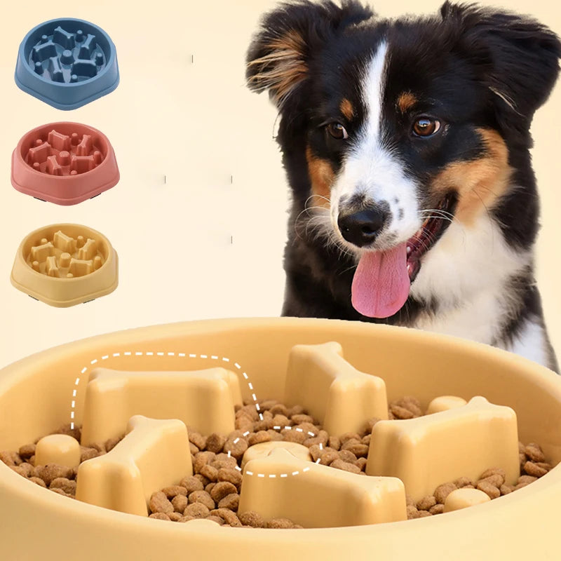 Miska Spowalniająca Jedzenie dla Psa i Kota – Antypoślizgowa Puzzle Feeder