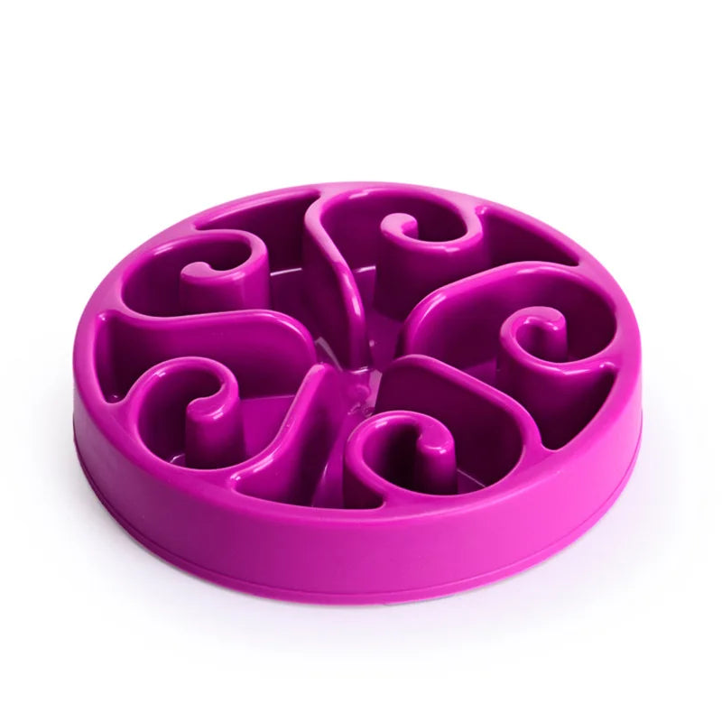 Miska Spowalniająca Jedzenie Premium dla Psa – Spirala, ABS, Antypoślizgowa 20cm/30cm
