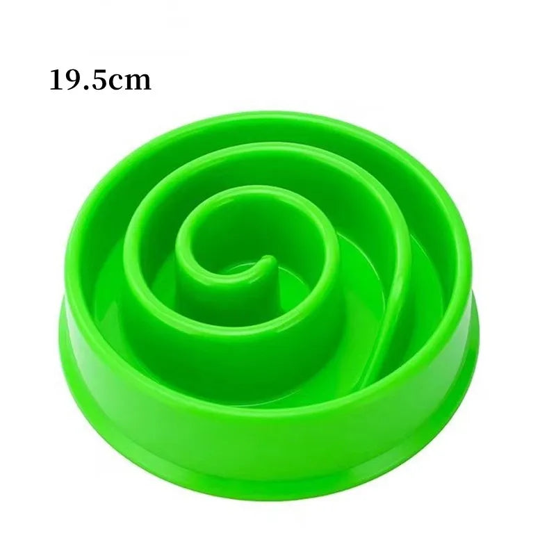 Miska Spowalniająca Jedzenie Premium dla Psa – Spirala, ABS, Antypoślizgowa 20cm/30cm