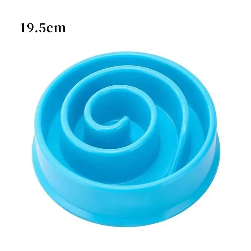 Miska Spowalniająca Jedzenie Premium dla Psa – Spirala, ABS, Antypoślizgowa 20cm/30cm