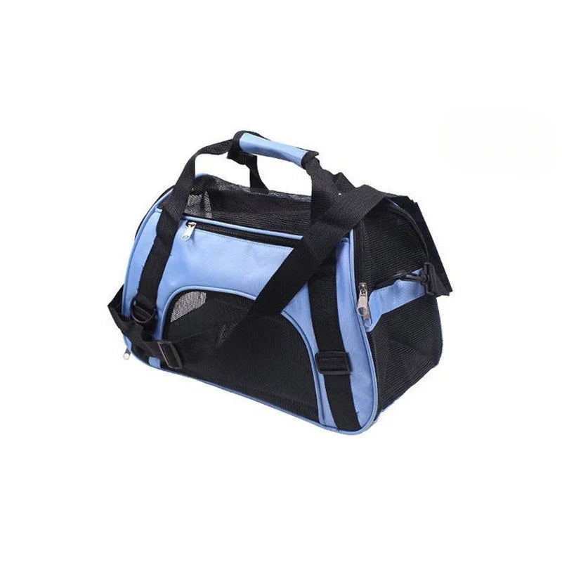 Torba transportowa dla kota z siatką mesh – oddychająca, składana | Rozmiary S/M/L