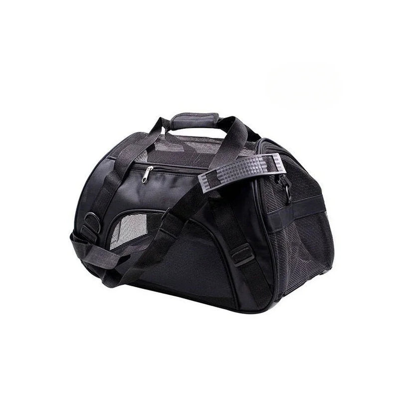 Torba transportowa dla kota z siatką mesh – oddychająca, składana | Rozmiary S/M/L