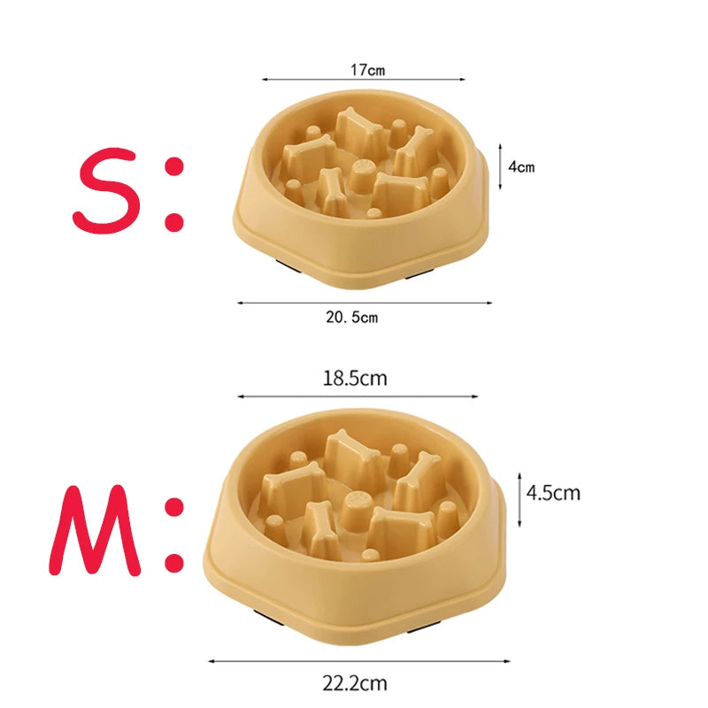 Miska Spowalniająca Jedzenie dla Psa i Kota – Antypoślizgowa Puzzle Feeder