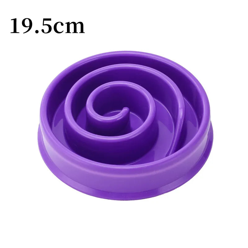 Miska Spowalniająca Jedzenie Premium dla Psa – Spirala, ABS, Antypoślizgowa 20cm/30cm